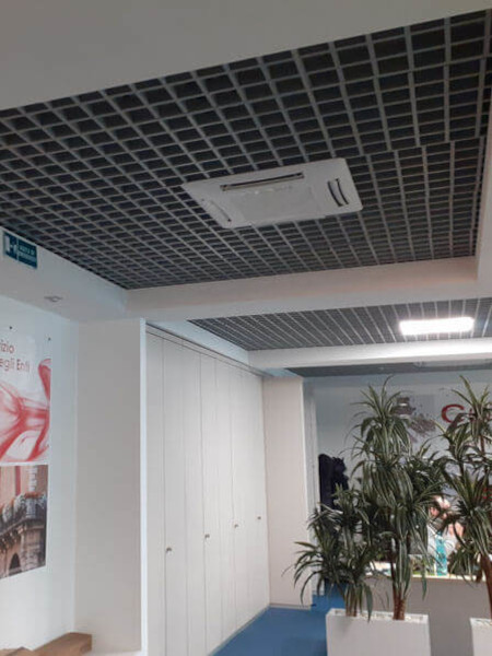 Impianto climatizzazione invernale/estiva edificio commerciale