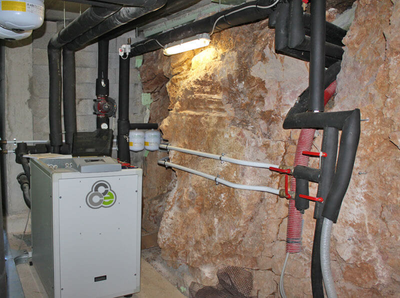 Impianto geotermico residenza privata