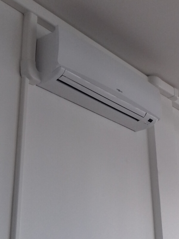 Impianto di raffrescamento per un centro benessere