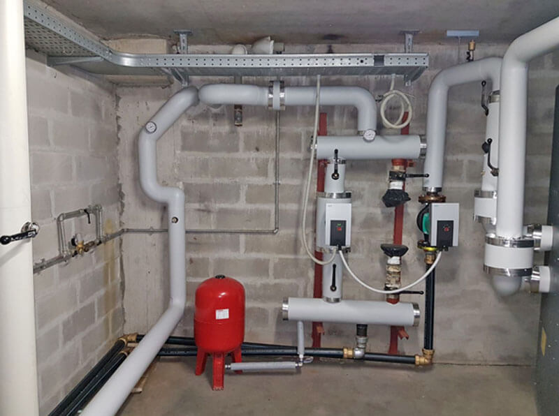 Impianto VMC edificio scolastico