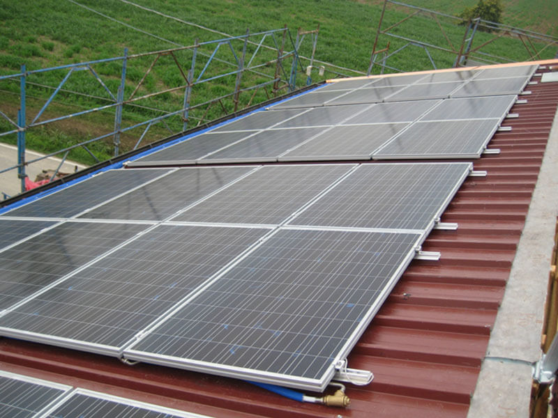 Impianto termo-fotovoltaico residenziale