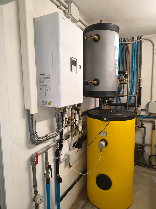 PDC per produzione acqua calda sanitaria